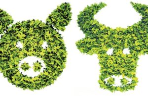 Un nouveau restaurant durable et responsable arrive à Tours Restaurant durable : une vache et cochon en herbe